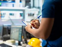 solar-panel-manufacturing-plant-researcher-taking-notes-files_482257-125791